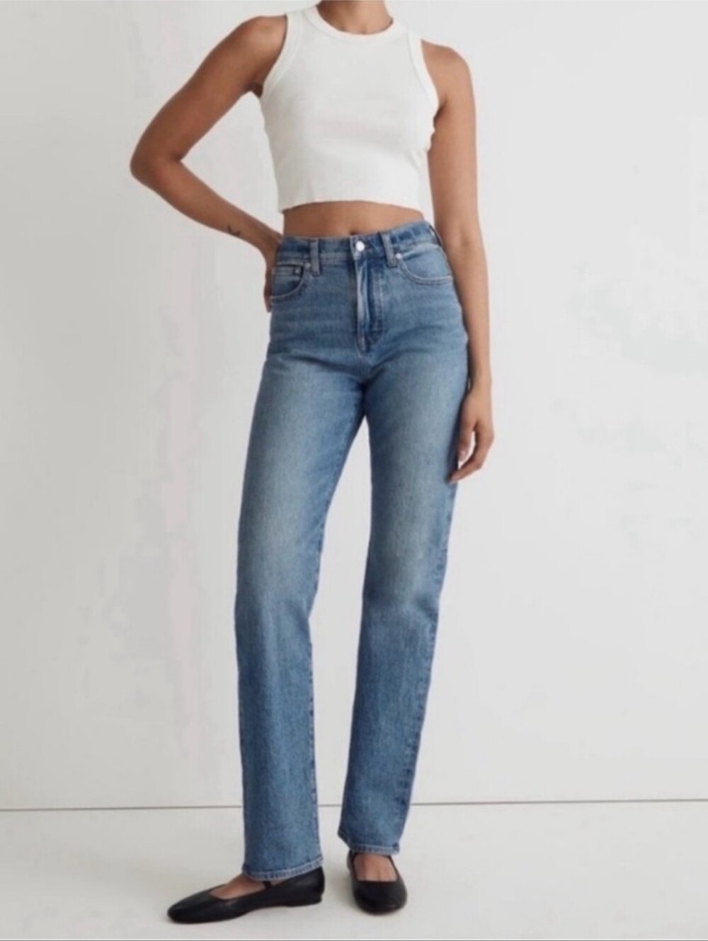Madewell 90s Straight Jeans 27 Tall